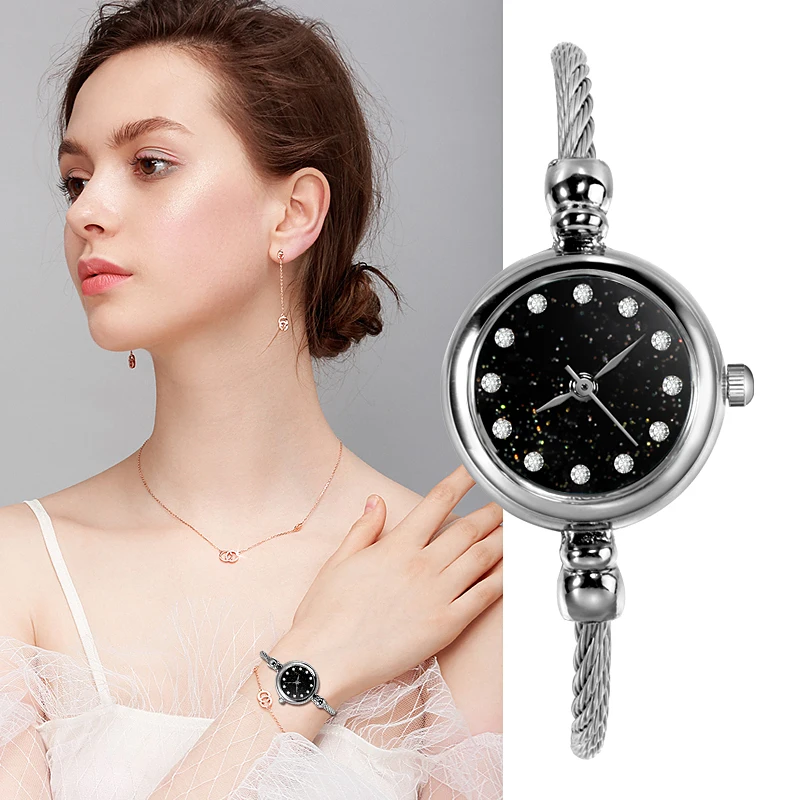 SOXY, женские часы, Дамская мода, простой провод, браслет, часы с цепочкой, женское элегантное платье, подарок для девушек, relogio feminino reloj mujer