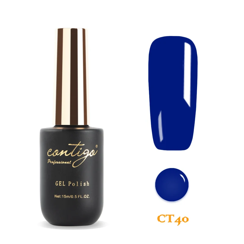 Contigo Гель-лак для ногтей 60 цветов новейший Гель-лак es Полупостоянный УФ светодиодный лак Гибридный впитывающий эмалированный Гель-лак для дизайна ногтей - Цвет: contigo--40