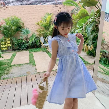 

Girls summer dress 2020 Korean version of the new princess children summer students