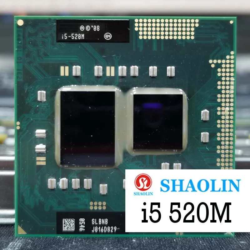 

40%off i5-520M i5 520M SLBNB SLBU3 2.4GHz Dual-Core Quad-Thread CPU Processor 3W 35W Socket G1/rPGA988A Original SHAOLIN