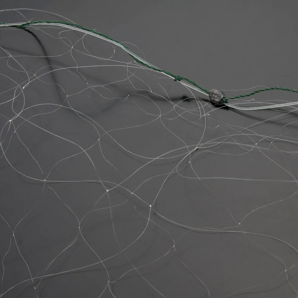 

Fishing Net 25m 3 Layers Monofilament Fish Gill Nets with Float Fishing Tackle cat fish track