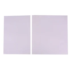 Papier auto adhésif A4 mat blanc imprimable, 10 feuilles, Iink pour le bureau 