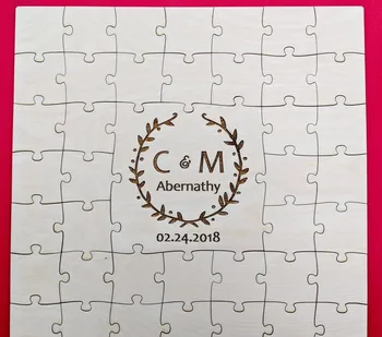 

wooden puzzle guest book, guest book alternative, Guest book puzzle, wedding guest book puzzle,jigsaw puzzle