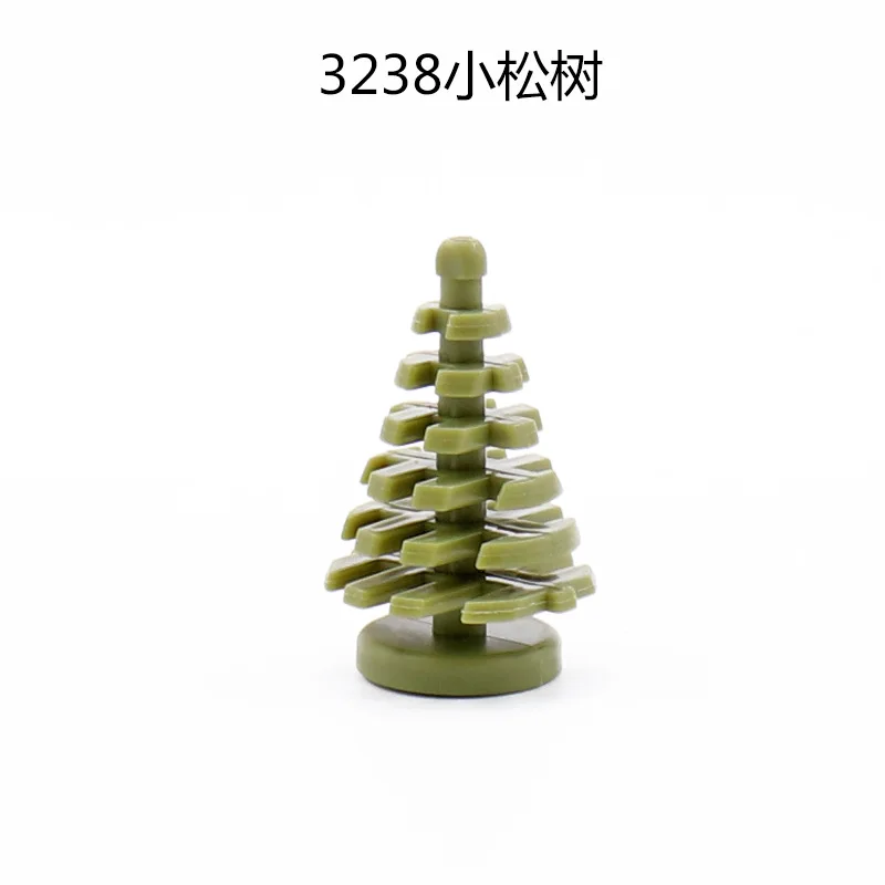 MOC Plants The Mushroom Pine Tree Flowers Building Blocks Toys for Children Assemble Blocks DIY Gifts Kids Toy 25