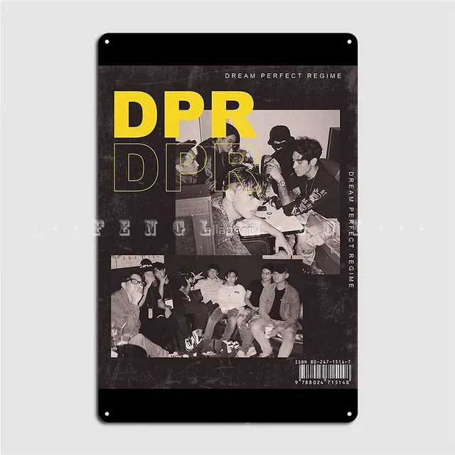 Dpr Live Metal Plaque Poster Wall Decor Party Printing Cinema Garage Tin Sign Poster