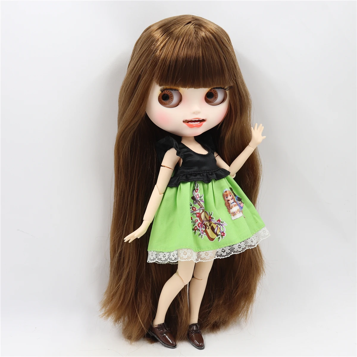 Ледяная blyth Кукла Одежда милое платье игрушка