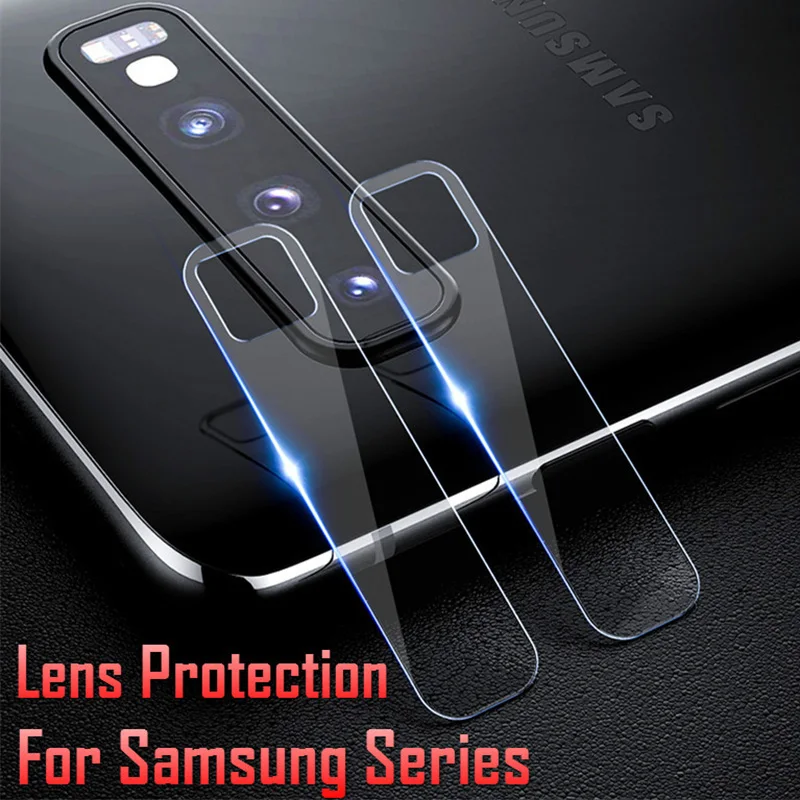 Phone Lens Glass for Samsung S10 Plus S8 S6 S7 Edge Back Screen Protector Tempered Glass for Samsung