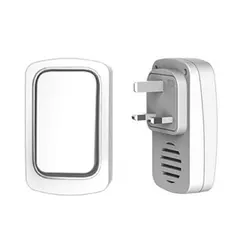 Sonnette télécommandée sans fil auto alimentée à pénétration sans fil, étanche IP68, Signal fort 