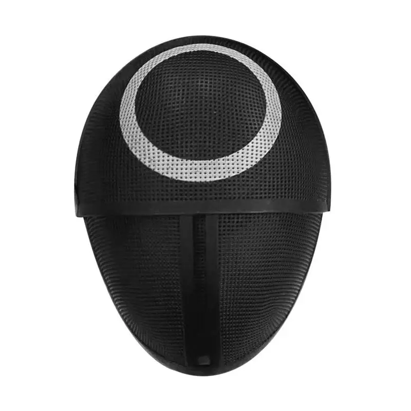Black Mask Costume Square Circle Triangle Halloween The Game of 