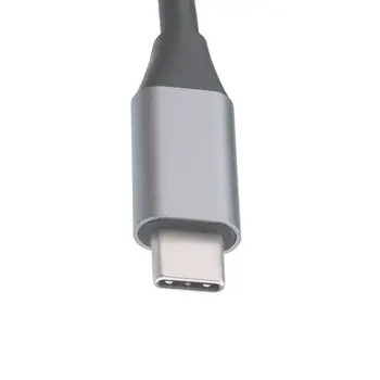 

USB C 5In1 Hub Aluminum Alloy 3 USB3.0 Ports Adapter for MacBook Computer Laptop XXUD