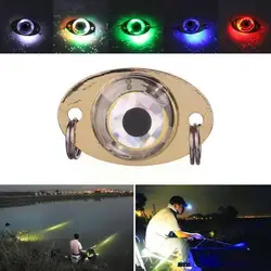 1pcs Led Fish Lamp Mini Fishing Lure Light Led Deep Drop Fishing Luminous Bait Squid Shape Eye Underwater Fishing Lure A5j5
