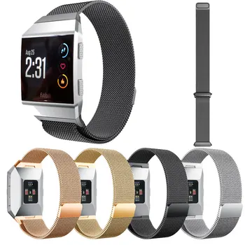 

L/S Magnetic Loop Strap For Fitbit Ionic Smart Watch Band Replacement Accessories Wristbands For Fitbit Ionic Correa Milanese