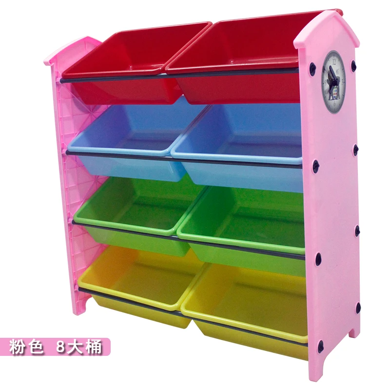 Детские игрушки Шкаф для хранения пластиковые многослойные большой емкости для детского сада сортировочные шкафчики для хранения