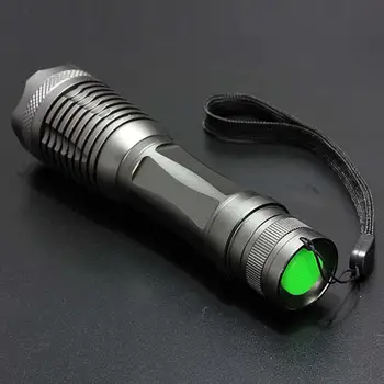 

T6 LED Flashlight Waterproof 5 Modes Light Adjustable Focus Outdoor Sports