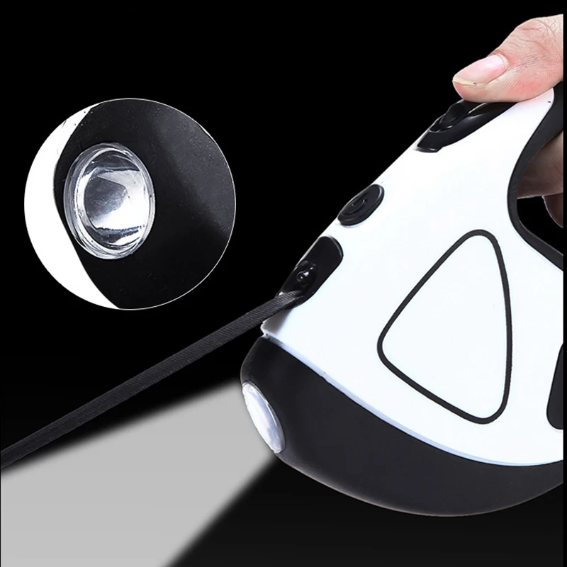 

Hot Sale 3M/5M Advanced Durable Dog Leash Automatic Retractable Dog Leash Led Light Large Dog Stretch Walking Rope