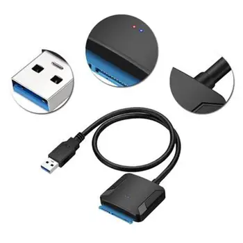 

Rovtop USB 3.0 To SATA 3 Cable Sata To USB Adapter Support SSD Or 2.5 Convert External Cables 3.5 Hard HDD Drive Adapter In L8X5