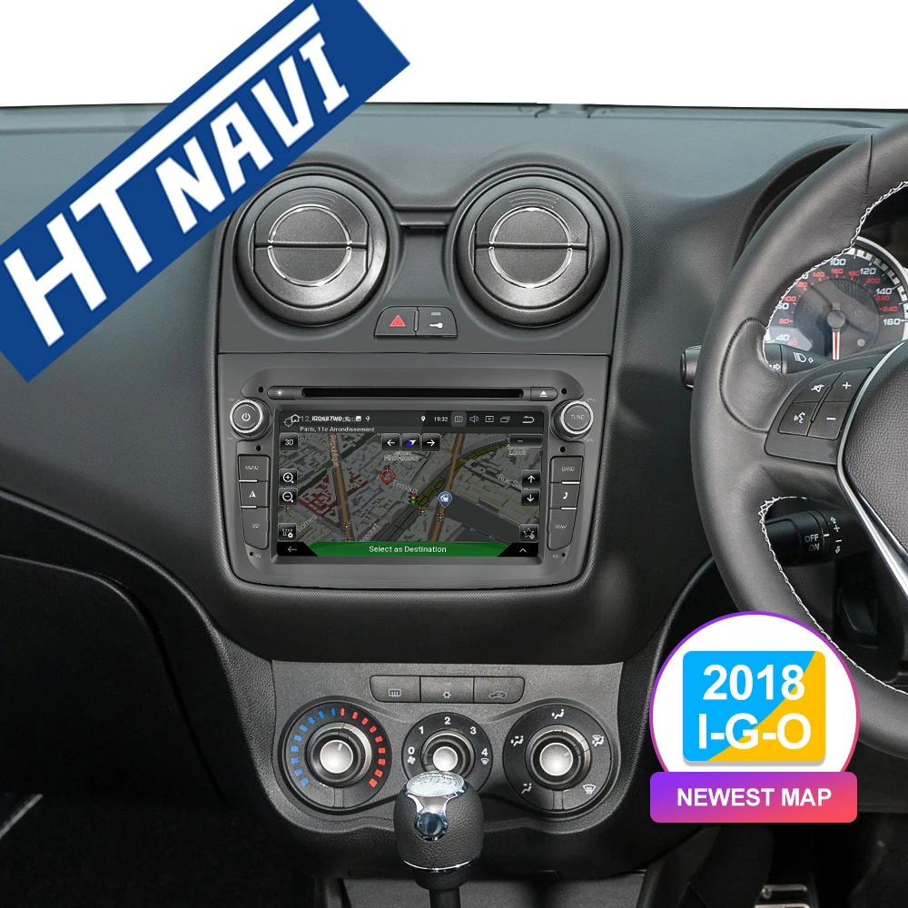 Четырехъядерный Android 9,0 автомобильный DVD с сенсорным экраном " автомобильный Радио 1din Bluetooth Автомобильный мультимедийный плеер стерео для Alfa Romeo Mito