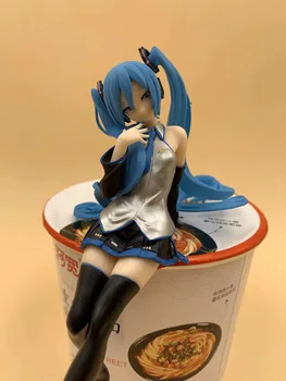 

Anime Hatsune Miku Noodle Stopper Sexy Girls PVC Action Figure Model Toys 10cm
