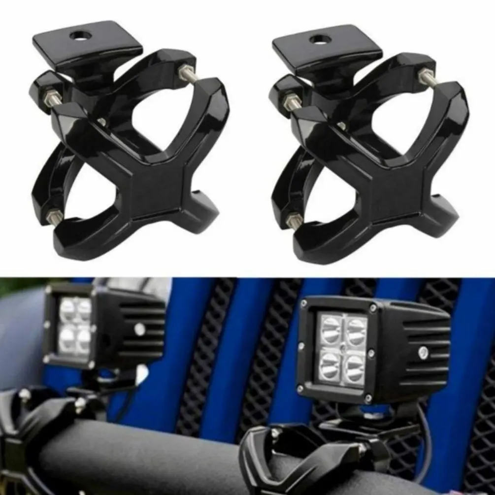 Adjustable Mounting Bracket Holder Kit for Off-road Offroad LED HID Driving Light Led Work Light Bar