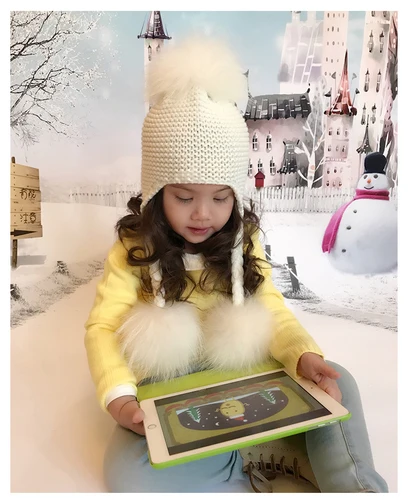 Поступление, зимние шапки для детей, шапка для маленьких девочек 1-6 лет, шапка и шарф для малышей, детские шапки, теплая качественная шапка со съемным меховым помпоном - Цвет: Тёмно-синий