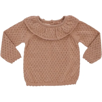 

2020 New Arrival Autumn Winter Kids Clothes Baby Girls Sweater Soft Knit Jumper for Girls Hallow out Children Knit wear Hot Sale