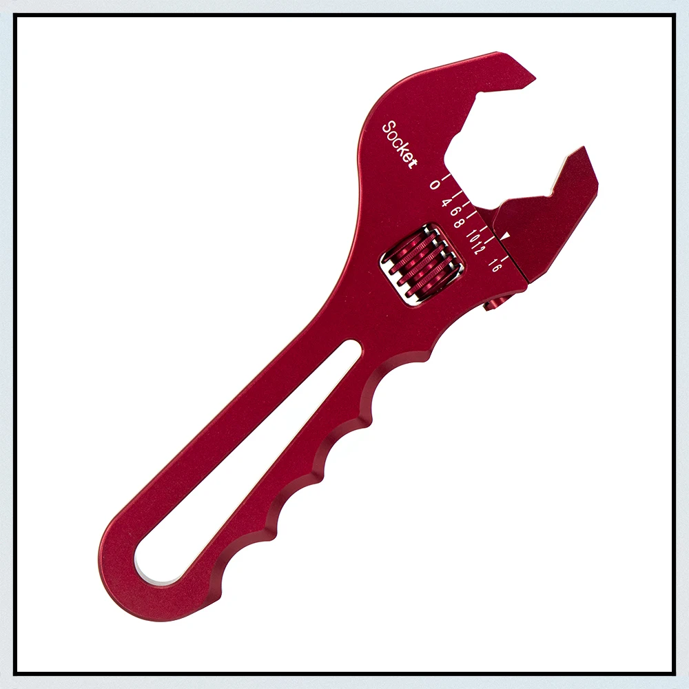 1Pc Universal Adjustable AN 3 4 6 8 10 12 16 Aluminum WRENCH ...