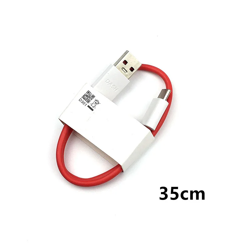 35cm round usb-кабель Oneplus Dash 35 см/100 см/150 см/200 см type c для быстрой зарядки для смартфонов 1+ 3 3t 5 5t 6 6t 7t pro - Цвет: 35cm round