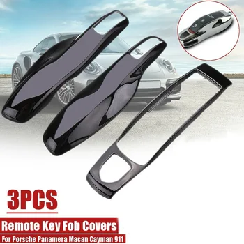 

For Porsche Panamera Macan Cayman 911 Remote Key Shell 3pcs/set Hot New