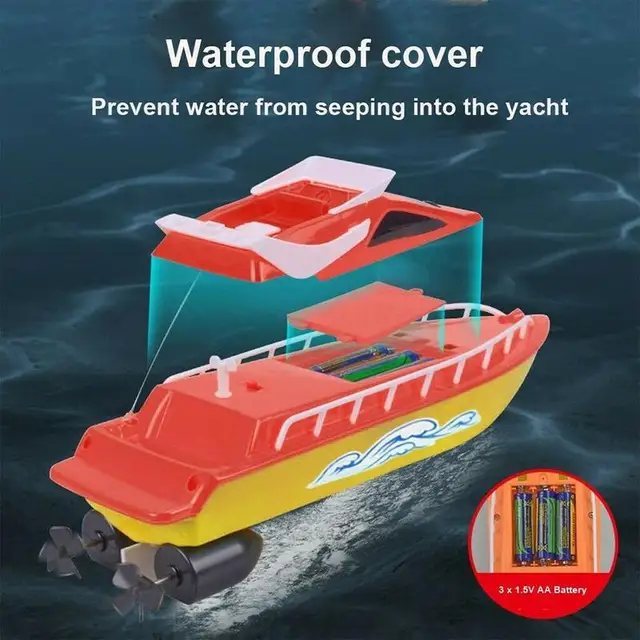 High-speed rowing summer water speed boat children's model competitive endurance toy airplane long-lasting W5M6 3