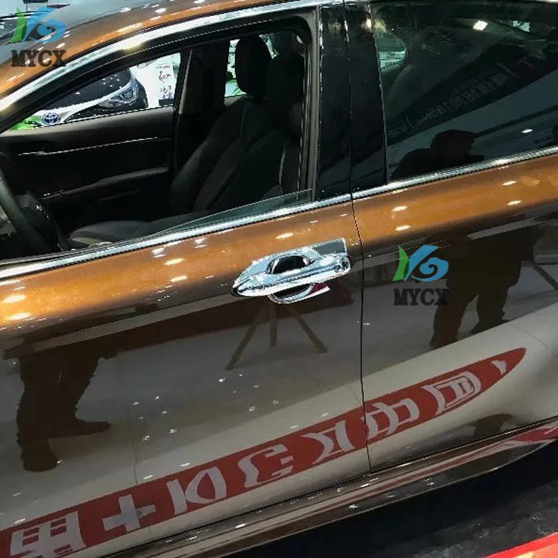 Высокое качество для Toyota Camry XV70 автомобильный подлокотник дверная чаша панель Крышка отделка 4 шт