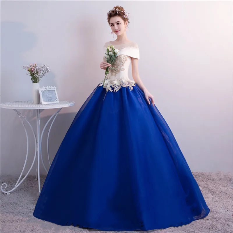 Vestidos Quinceanera 15 Anos бальные Платья пышные платья новое платье для выпускного вечера с аппликацией для вечерние платья с v-образным вырезом Vestido 0029
