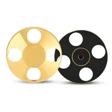 Поворотный стол медный диск стабилизатор зажим с отверстием шпинделя для LP Виниловый проигрыватель toca disco vinil Золото Серебро опционально