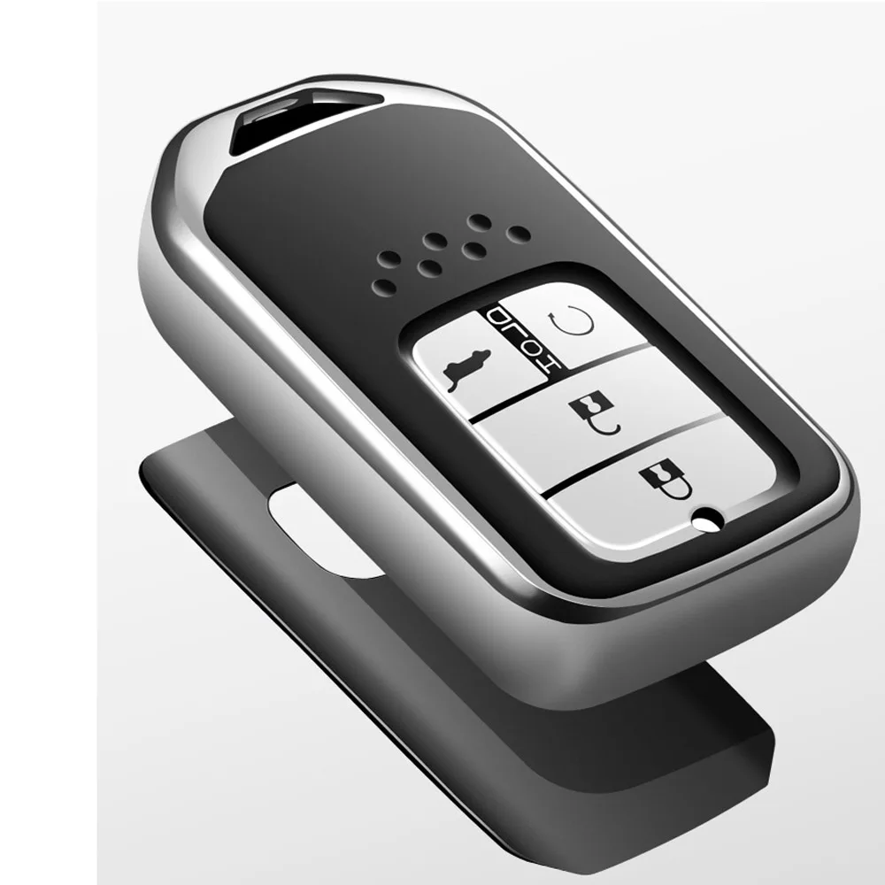 ТПУ чехол для ключей автомобиля ключ чехол оболочка для Smart ключа для Honda Civic CR-V Accord XR-V Spirior 2/3/4 пуговицы автомобильные аксессуары