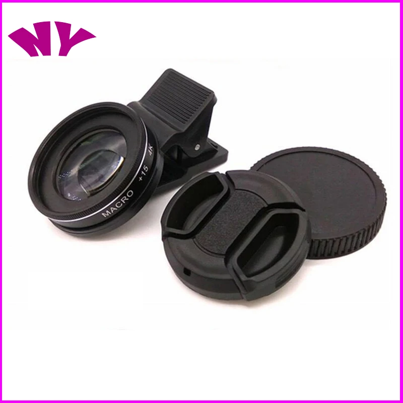 15X Macro Lens 2 In 1 30X 4K Hd Professional Photography Phone Camera Lens Per Ciglia Diamond Jewelry Macro Smartphone Lens