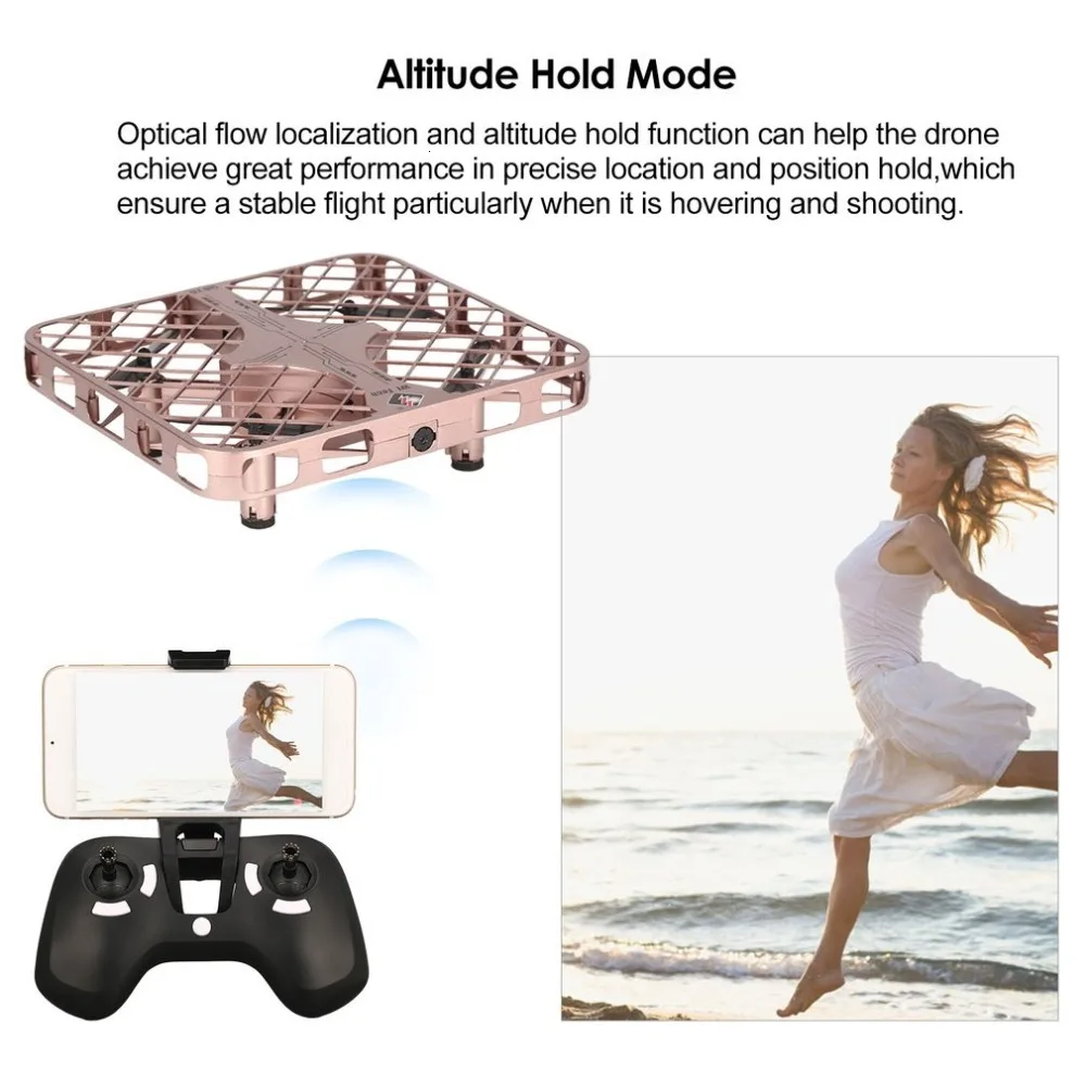 WLtoys Q676 Flycool 1.0MP Wi-Fi FPV Дрон оптический поток позиционирование высота удерживайте один ключ возврат RC Квадрокоптер Дрон игрушки