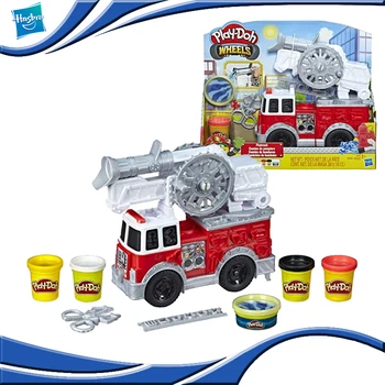 

Hasbro Playdoh Soft Clay Play Dough Color Mud Traffic Series Fire Truck Kids Plasticine Toys Home Play Pretend Games