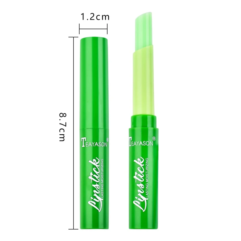 Aloe Vera Lipstick Warm Color Lip Balm Waterproof Moisturizing Smoothing Fine Line Anti-Drying Lip Balm MKXJ