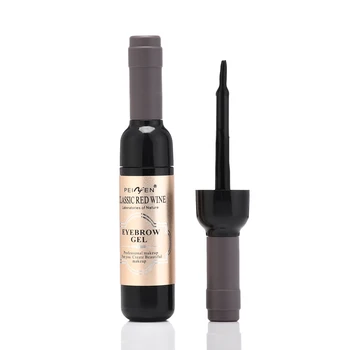 

6 ML Wine Bottle Style Eyebrow Gel Waterproof Long Lasting Smudge-Proof Tinted Liquid with Brush Makeup Cosmetic Liquid Eye Brow