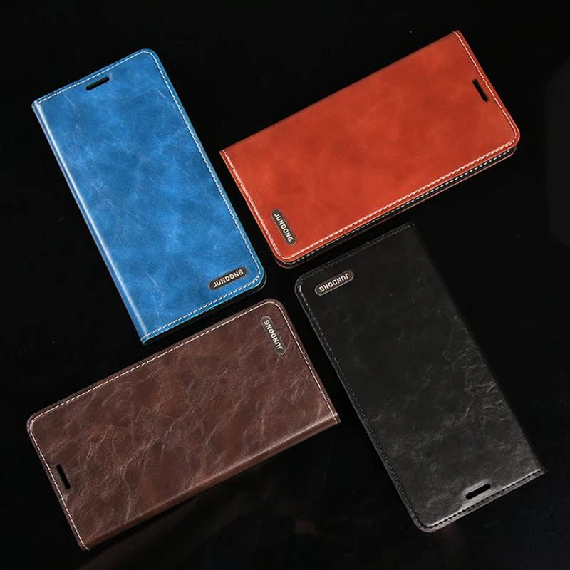 Чехол для телефона HUAWEI P20 P30 P10 mate 20 10 Pro lite чехол P Smart масляной воск кожаный флип кошелек сумка для Honor 8X 9X задняя крышка