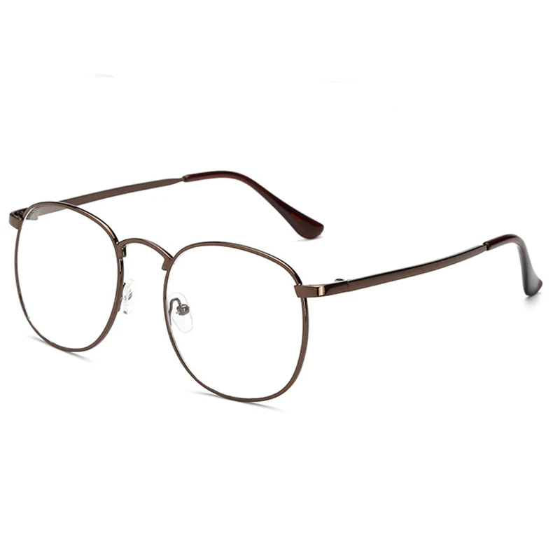 Vintage Classic Metal Round Blue Light Blocking Glasses Fashion Eyewear Unisex