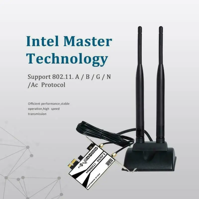 Великобритания WiFi антенна и RP-SMA разъем 2,4 ГГц 5 ГГц Двухдиапазонная беспроводная антенна