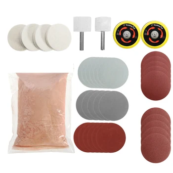 

34pcs/Set Deep Scratch Remover Car Glass Polishing Kit Cerium Oxide Powder Sanding Disc ALI88