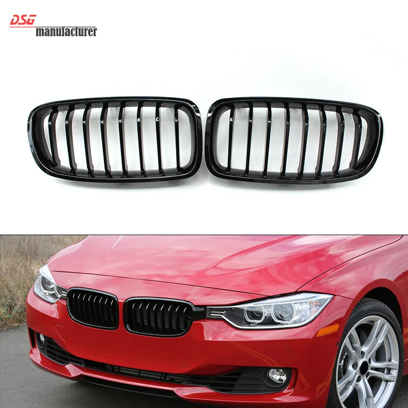 F30 F31 Black Grill Kidney Grille For Bmw 3 Series F30 Sedan F31 Touring 318i 3i 328i 335i 316d 318d 3d 325d 328d Front Gill Kidney Grill Black Grillgrill For Bmw Aliexpress