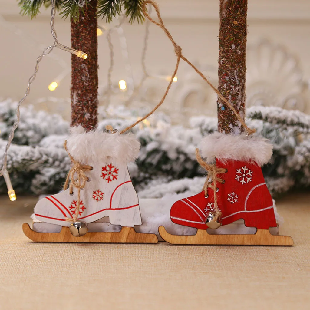 Christmas Glove ski boots Wooden 