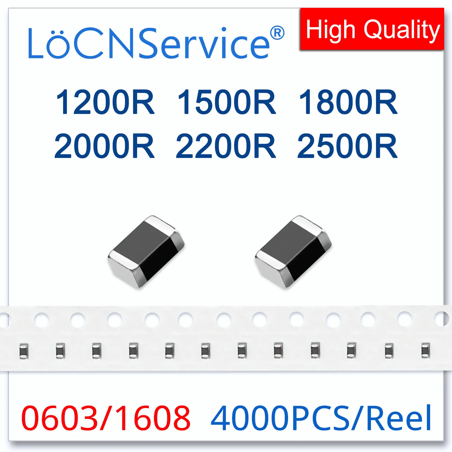 Многослойные ферритовые бусины LoCNService 0603/1608 100 МГц 4000 шт. 1200R 1500R 1800R 2000R 2200R 2500R 25%