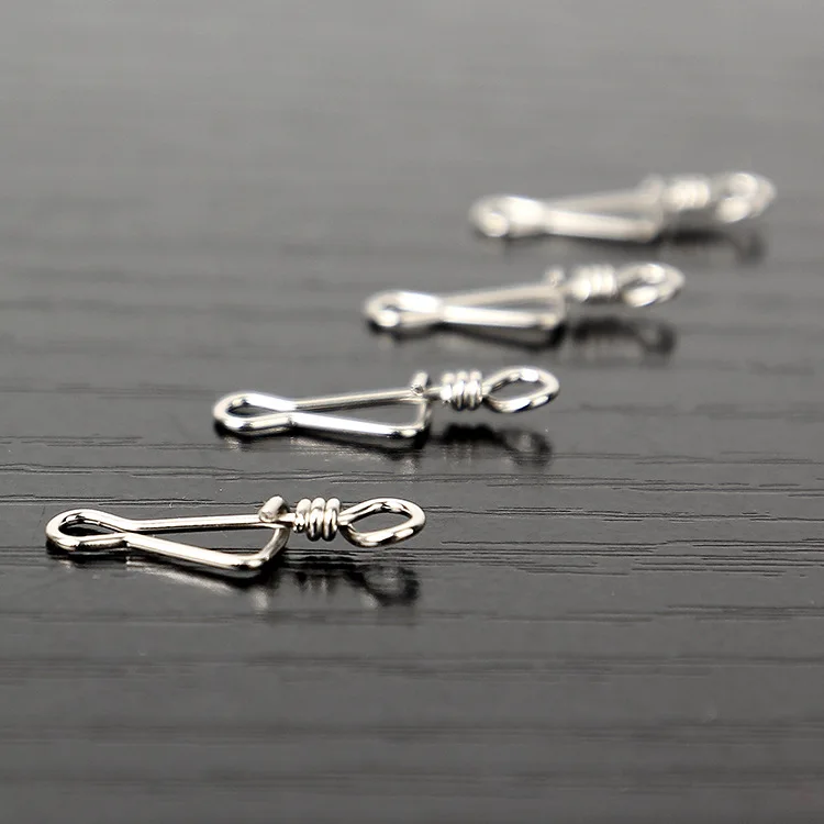 10-Piece Stainless Steel Fishing Connector and Swivel Set