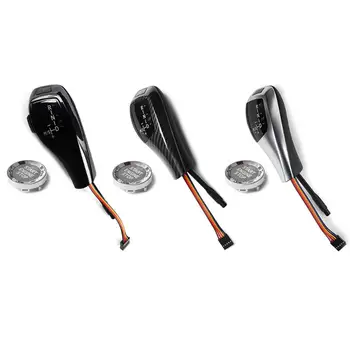 

LED Gear Shift Knob Conveninently Simple Installation with ENGINE START STOP Button Cover For BMW E90 E92 E93 LHD