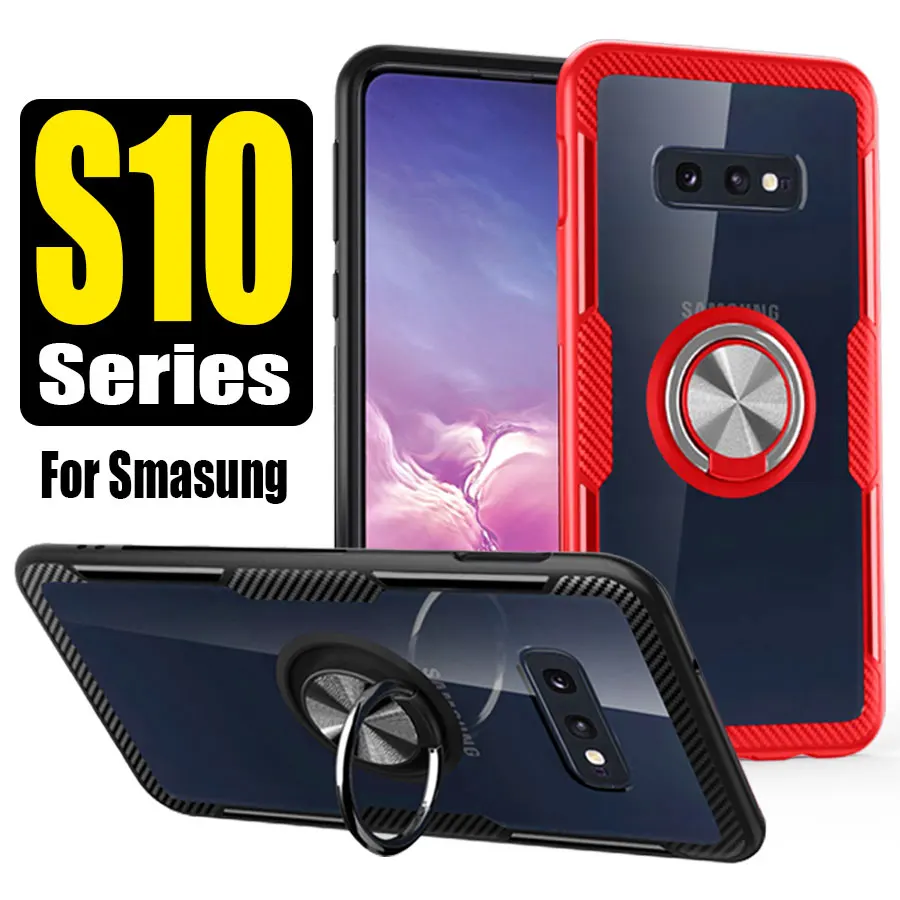 Чехол sam s10 для samsung Galaxy plus s10e чехол s подставка samsumg 10 e + с кольцом-держателем |