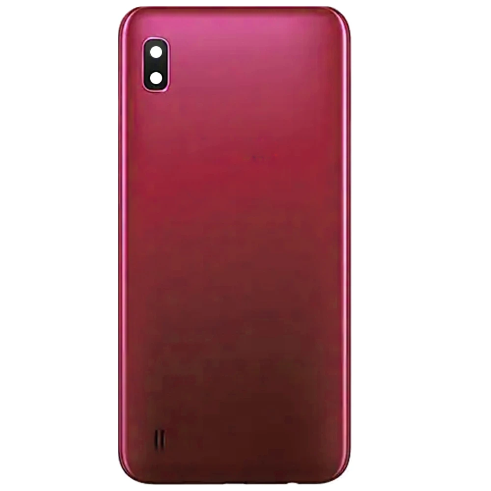 Стекло задняя Батарея Крышка для samsung Galaxy A10 A105 A105F Корпус Стекло Батарея замена крышки