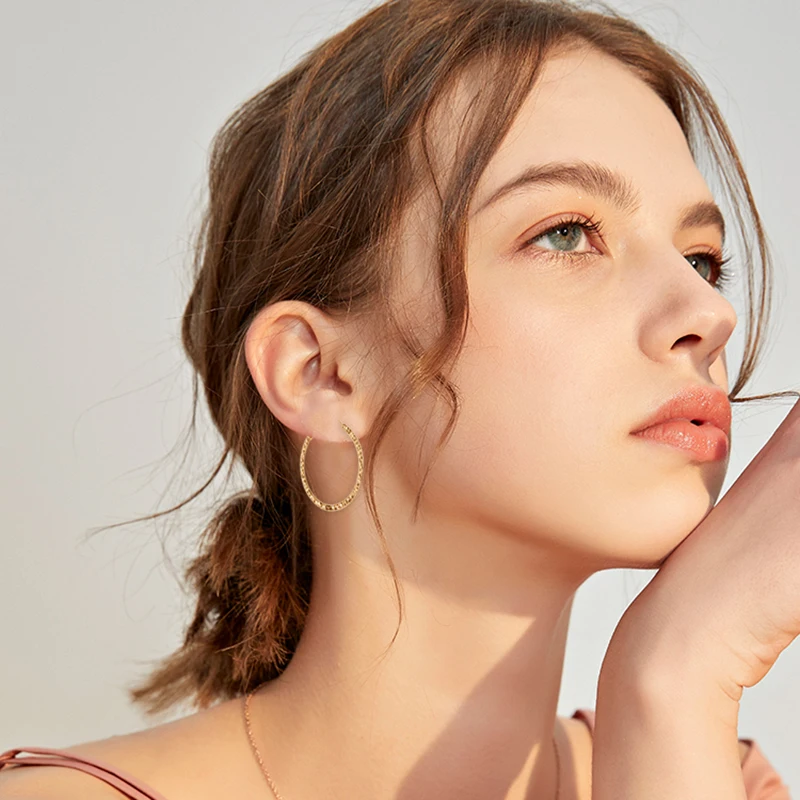 E0078 hoop earring